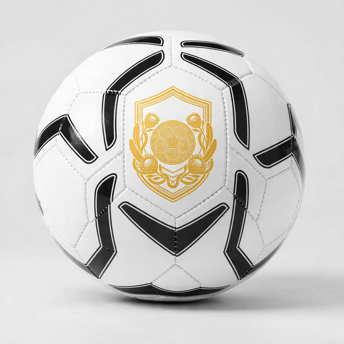 Size 5 soccer ball with the gold Bafana Vault crest